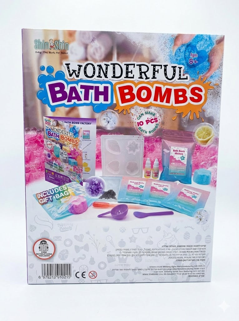 ערכה להכנת פצצות אמבטיה - Shin Shin - דוארט | DoArt