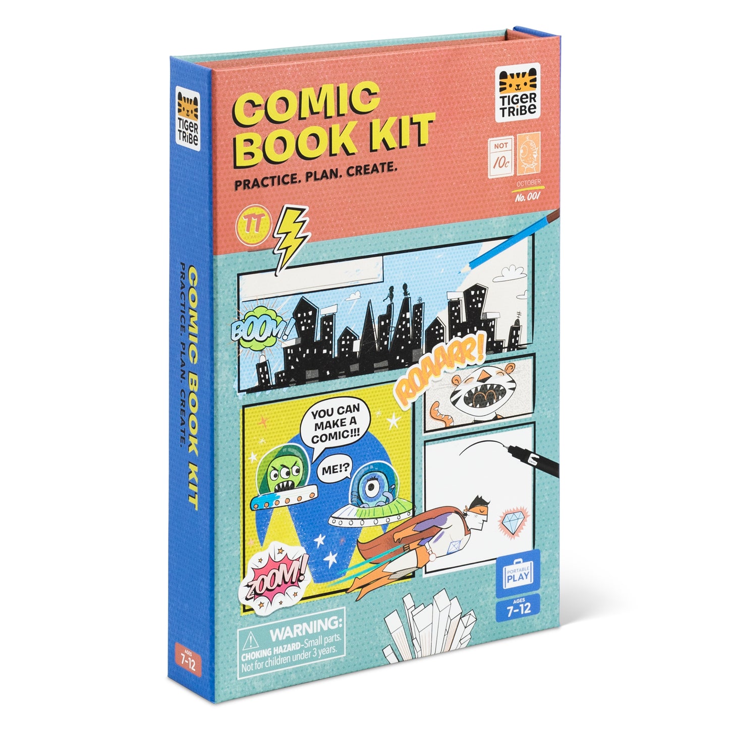 ערכת פעילות איך לצייר? - קומיקס Tiger Tribe - דוארט | DoArt