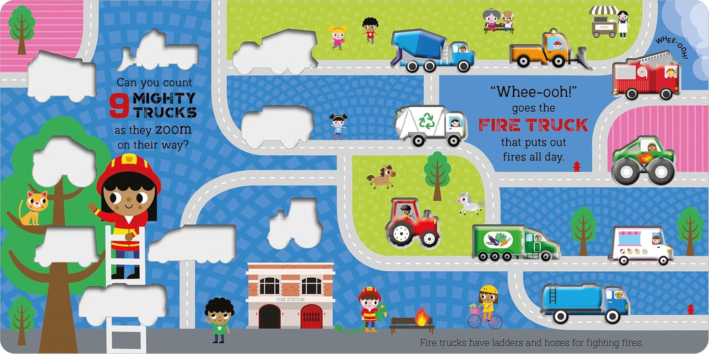 ספר 10 משאיות - Make Believe Ideas