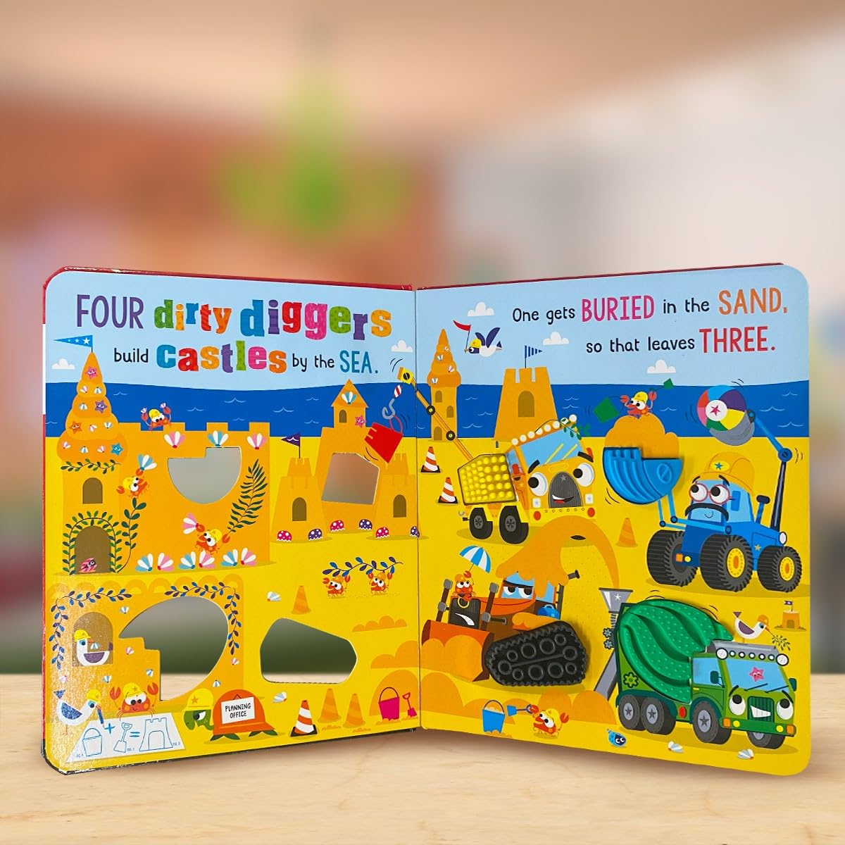 ספר מגע לעולם אל תיגעו במחפרונים - Make Believe Ideas - דוארט | DoArt