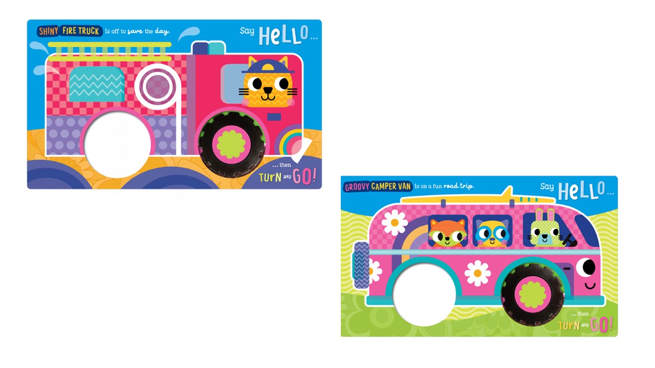 ספר גלגל מסתובב - Make Believe Ideas