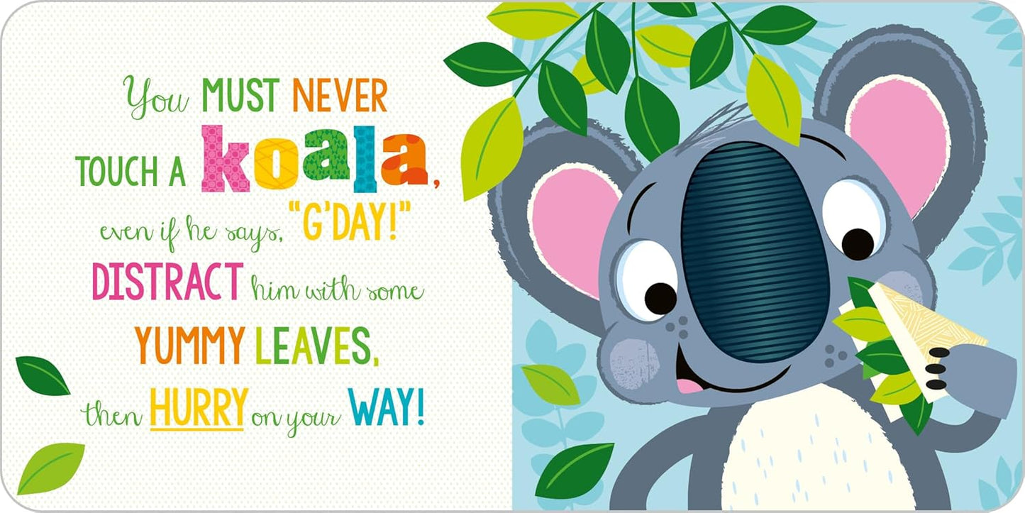 אל תיגעו בקואלה - ספר ופאזל 48 חלקים Make Believe Ideas - דוארט | DoArt