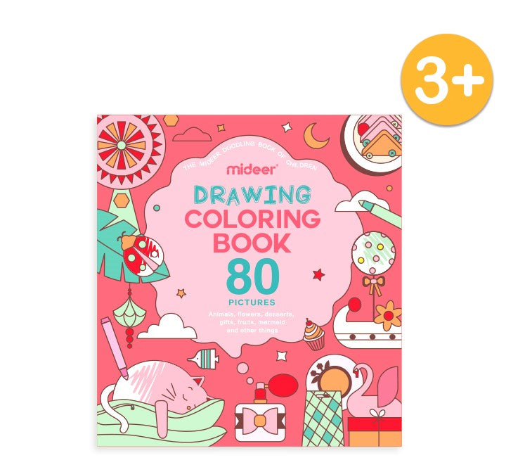 חוברת צביעה - חמוד ומתוק MIDEER - דוארט | DoArt