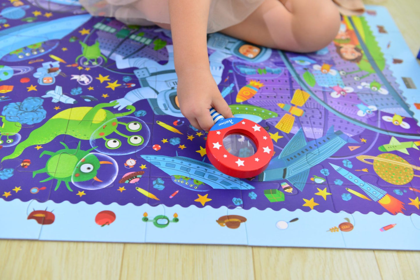 פאזל בלשים בחלל MIDEER - דוארט | DoArt