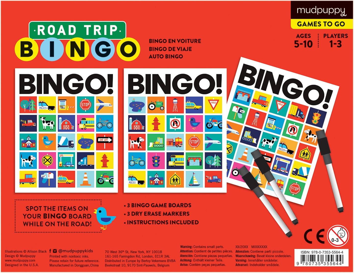 בינגו לדרך MUDPUPPY - דוארט | DoArt