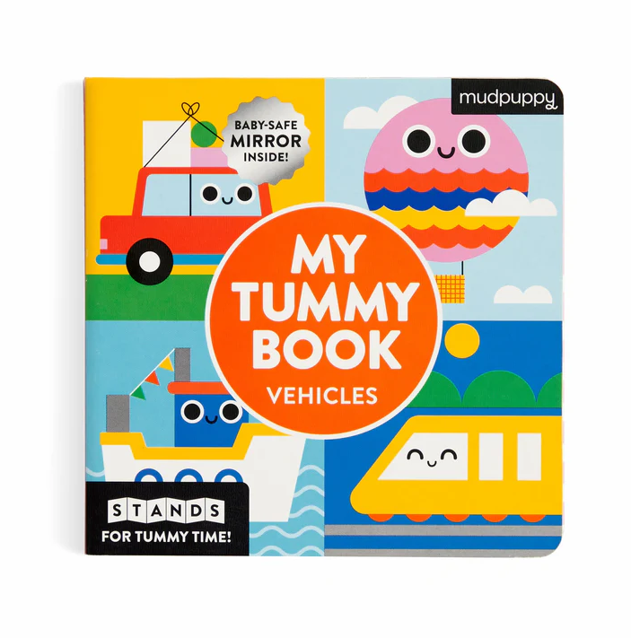 ספר נפתח למיטה/עריסה - תחבורה Mudpuppy - דוארט | DoArt