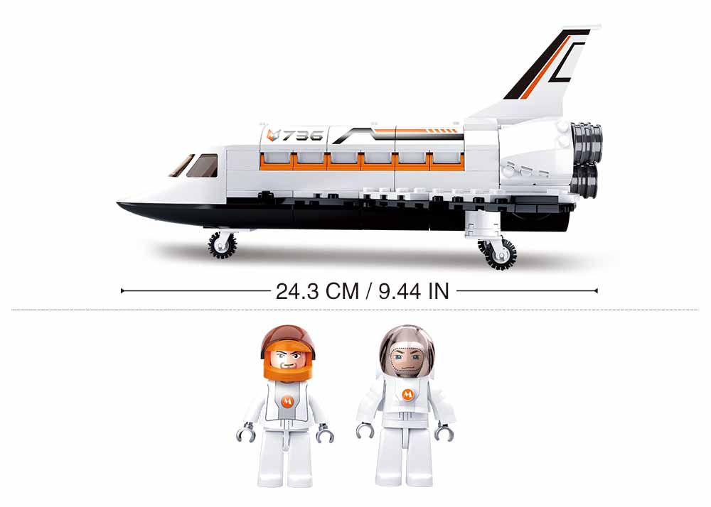 אבני בנייה סידרת חלל- מעבורת Sluban - דוארט | DoArt