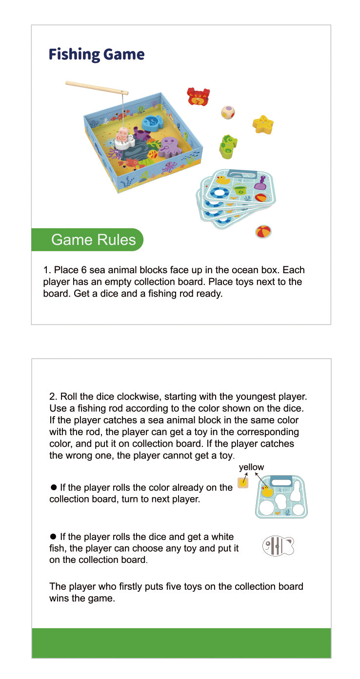 משחק צאו לדוג דגים Tooky Toy - דוארט | DoArt