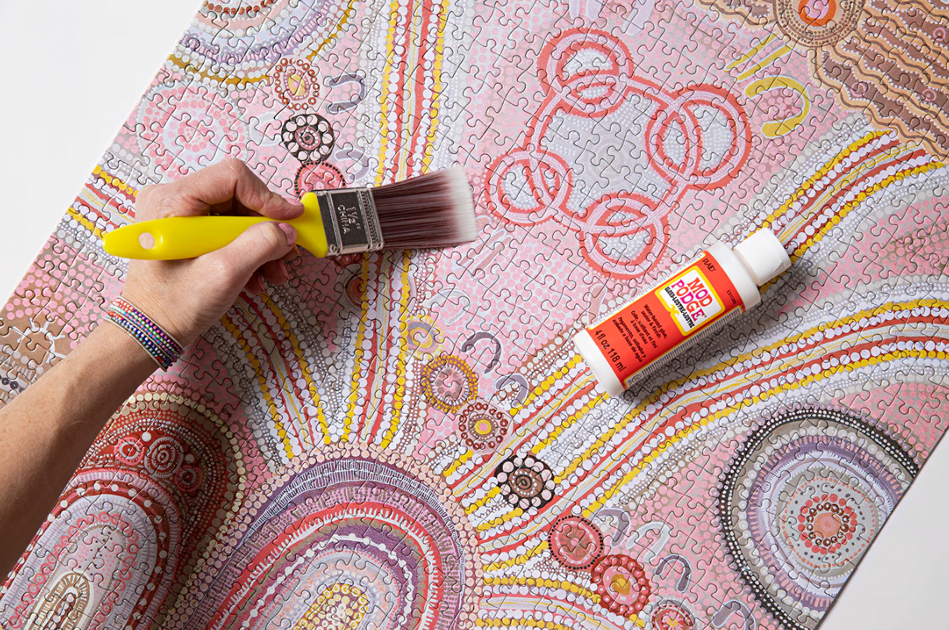 דבק לפאזל 118 מל MOD- PODGE - דוארט | DoArt