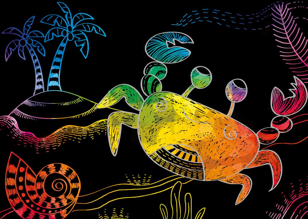 מיני פנקס גירוד 15 דפים - ים AVENIR - דוארט | DoArt