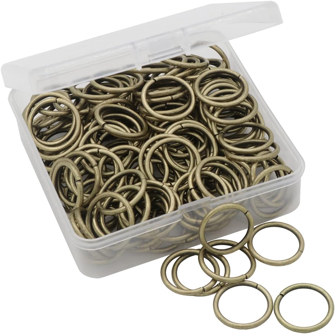 לולאות חיבור קוטר 20 מ"מ ציפוי פליז עתיק - דוארט | DoArt