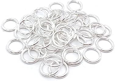 לולאות חיבור קוטר 7 מ"מ ציפוי כסוף בהיר - דוארט | DoArt