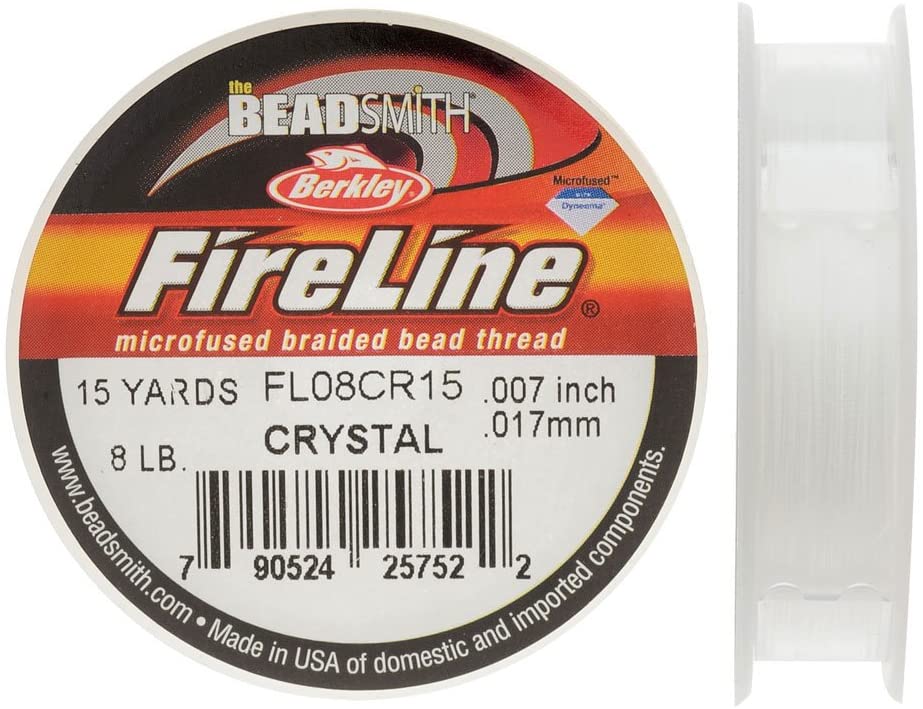 חוט חריזה FIRELINE - טיבעי CRYSTAL אורך 15Y - דוארט | DoArt