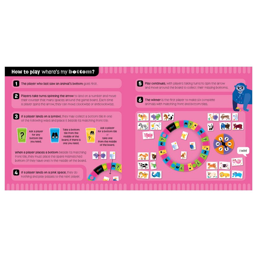 משחק התאמה איפה הטוסיק שלי? - Make Believe Ideas - דוארט | DoArt