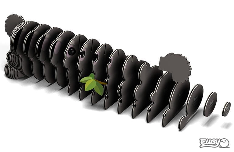 ערכת יוגי הרכבה 3D - קואלה 016 - דוארט | DoArt