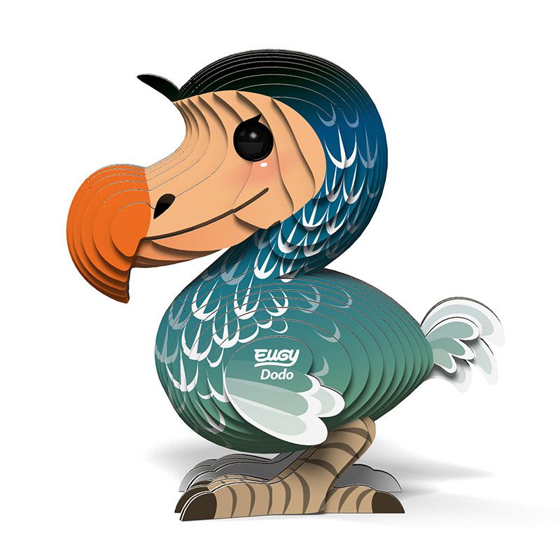 ערכת יוגי הרכבה 3D - ציפור דודו 100 (מיוחד ללא דבק) - דוארט | DoArt