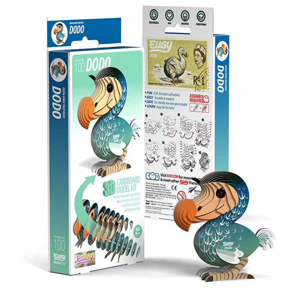 ערכת יוגי הרכבה 3D - ציפור דודו 100