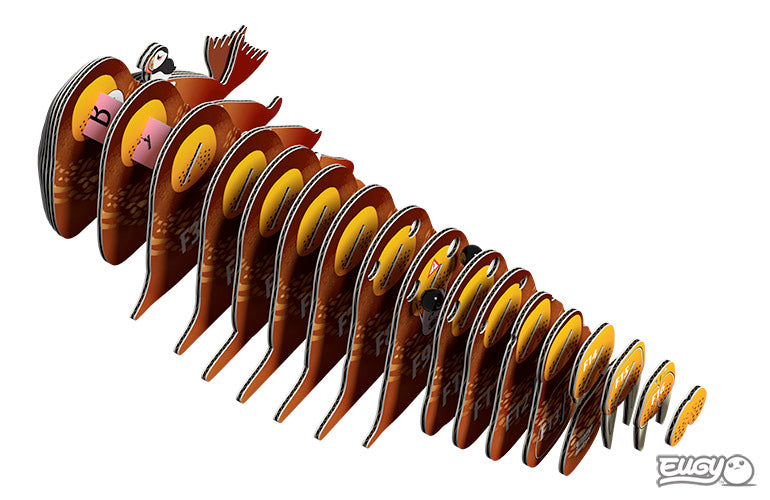 ערכת יוגי הרכבה 3D - ניבתן (סוס ים) 107 - דוארט | DoArt