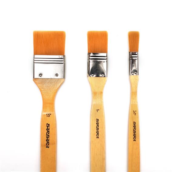 מברשת שטח שיער ג'ינג'י - רוחב 1 אינץ - דוארט | DoArt