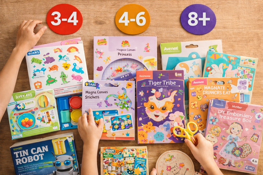 כך תבחרו ערכות ומשחקי יצירה