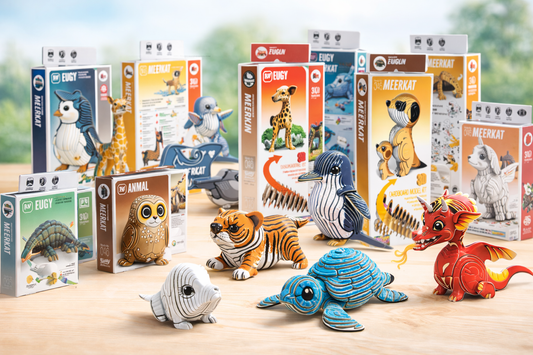 ערכות ההרכבה והפאזלים התלת מימדיים של יוגי - חוויית יצירה חכמה לילדים ולמשפחה