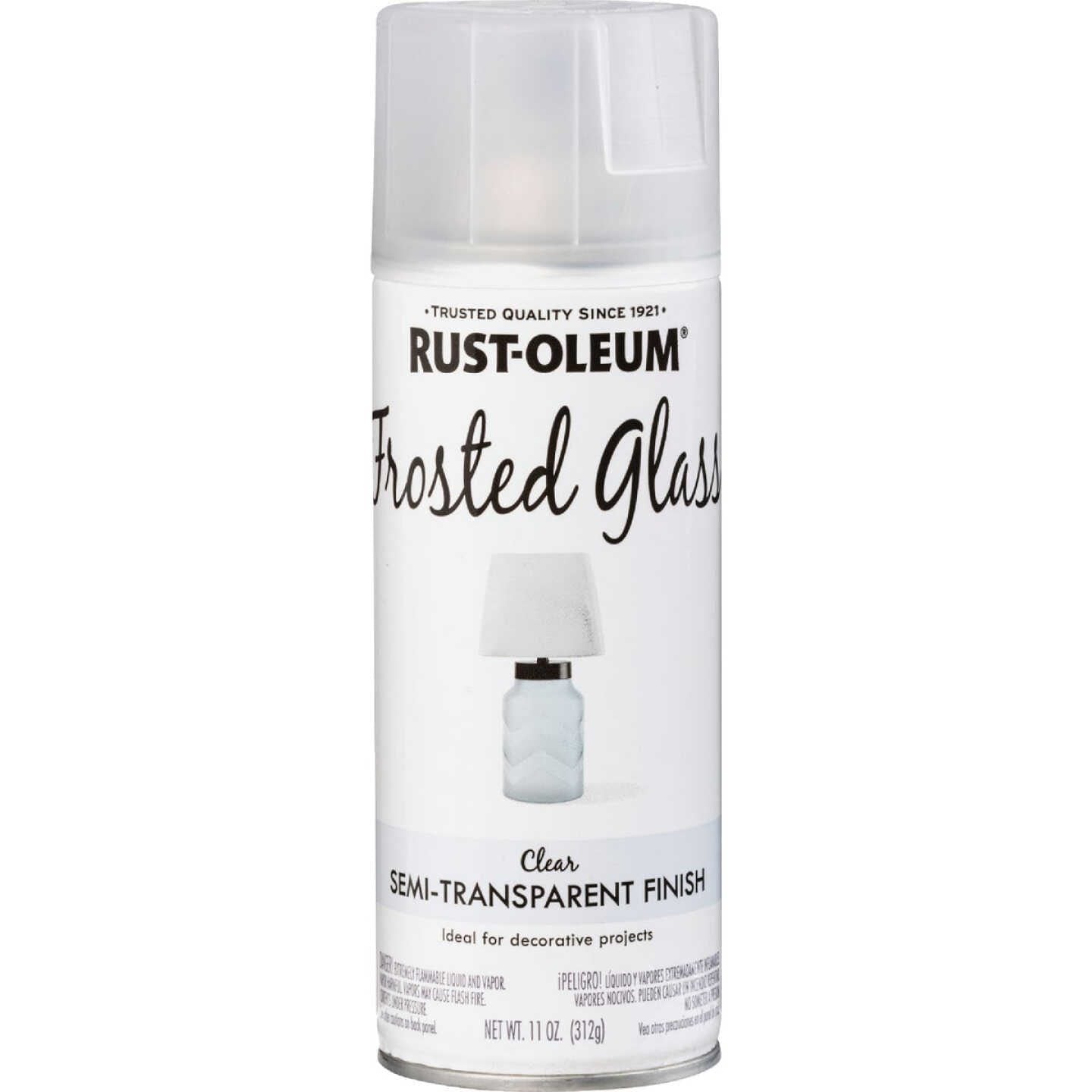 ספריי צבע אפקט זכוכית חלבית Rust-Oleum