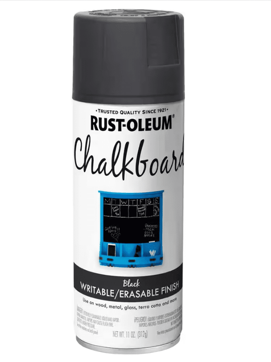 ספריי צבע לוח גיר שחור 301438 Rust-Oleum