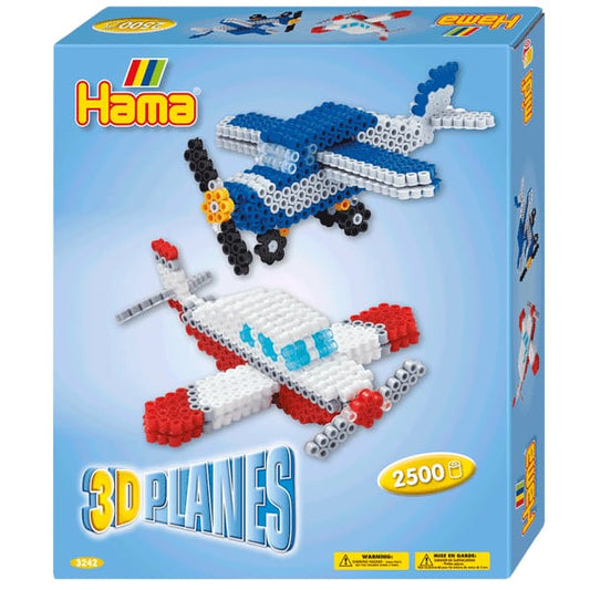 קיט חרוזי גיהוץ 3D - מטוסים 2500 יח'' HAMA