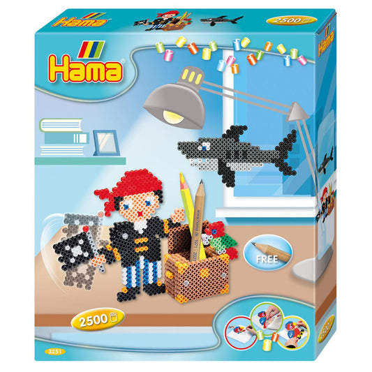 קיט חרוזי גיהוץ 3D - פיראטים 2500 יח'' HAMA