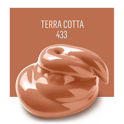 צבע אקריליק פולקארט TERRA COTTA 433