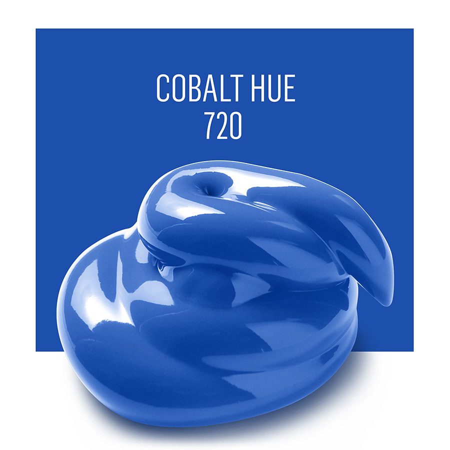 צבע אקרילי פולקארט COBALT BLUE 720