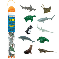 מניאטורות במארז TOOB - חיות ים בסכנת הכחדה SF100110 - דוארט | DoArt