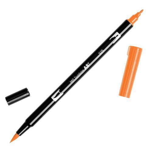 טומבו ABT טוש מכחול דו צדדי - TOMBOW SCARLET 925