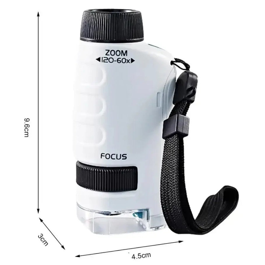 מיקרוסקופ כיס נייד לדרך - For Think Road - דוארט | DoArt