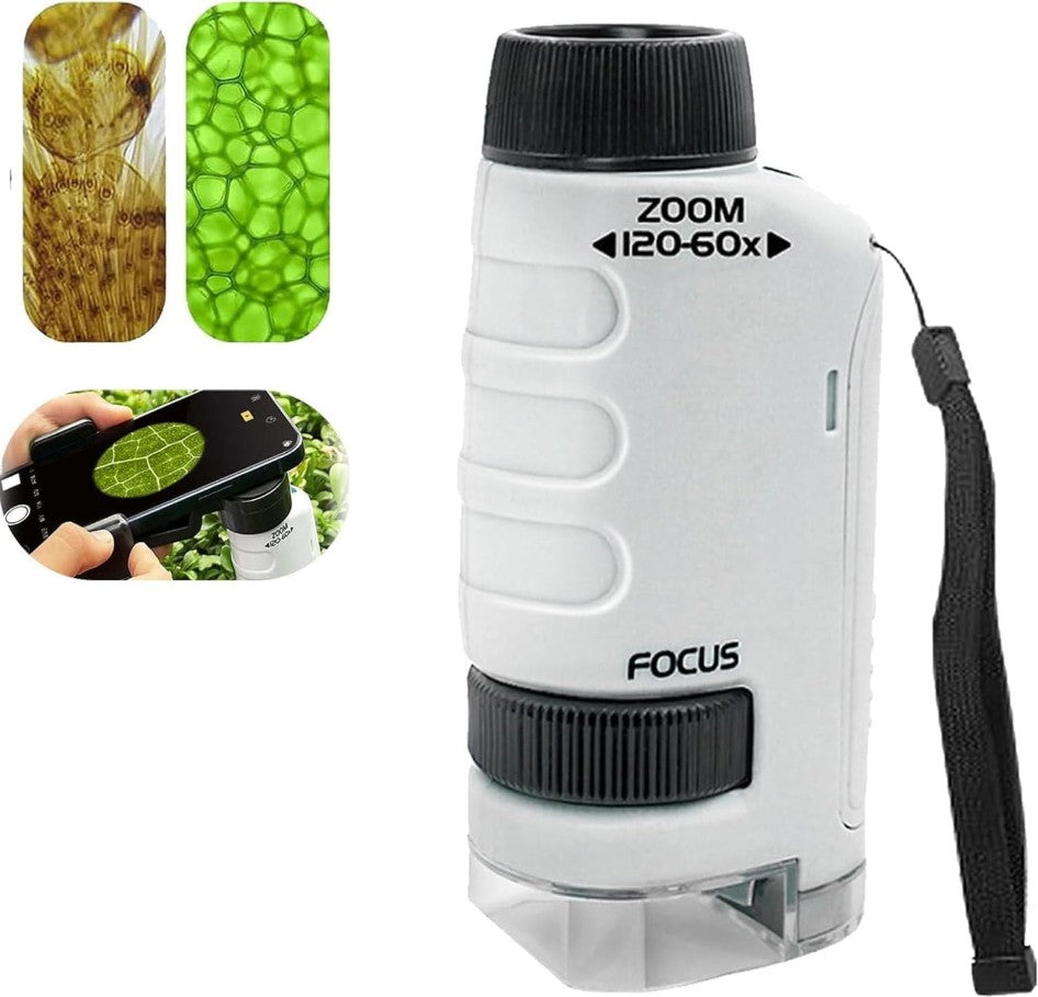 מיקרוסקופ כיס נייד לדרך - For Think Road - דוארט | DoArt