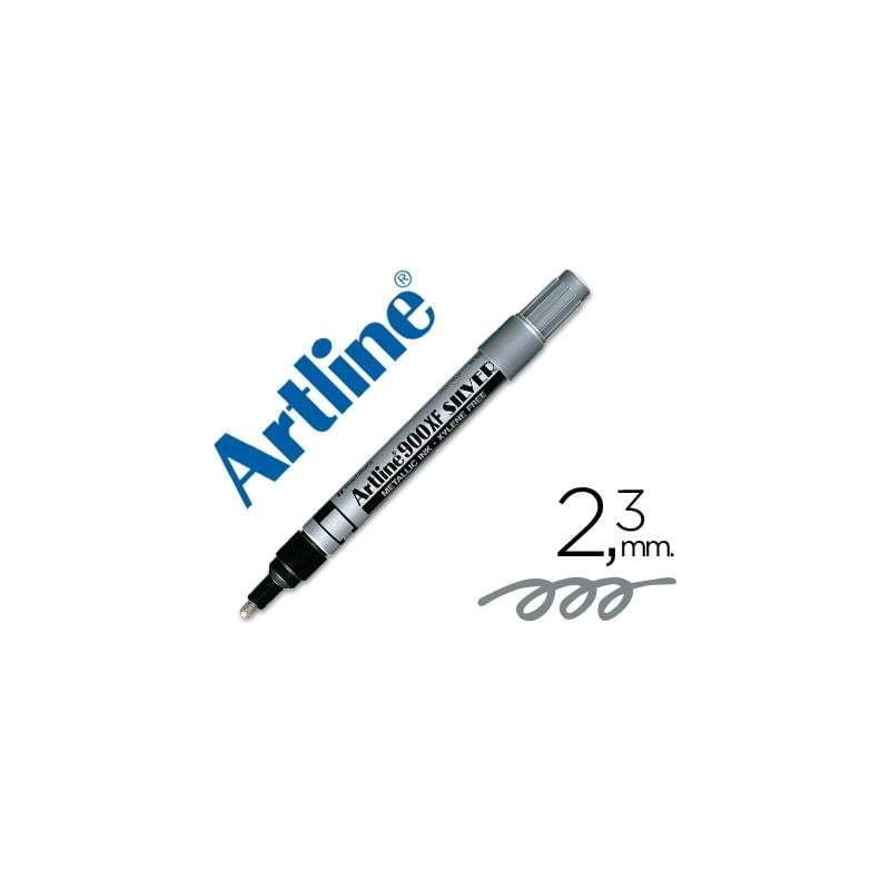 טוש מטאלי כסף 2.3 מ"מ - ARTLINE 990XF