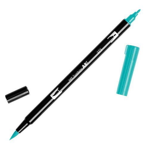 טומבו ABT טוש מכחול דו צדדי - TOMBOW SEA BLUE 373