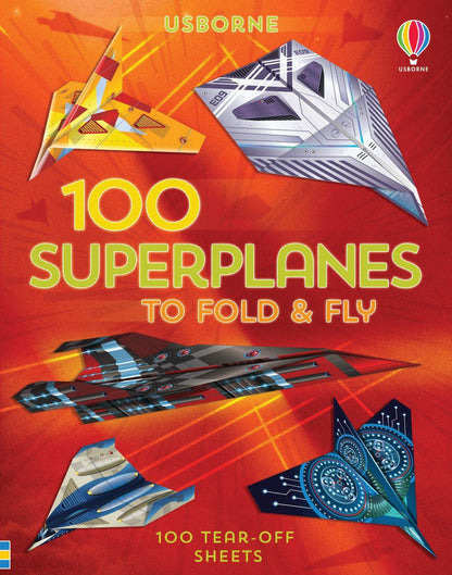 אוריגמי 100 מטוסי נייר - סופר מטוסים USBORNE