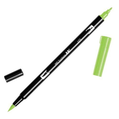 טומבו ABT טוש מכחול דו צדדי - TOMBOW WILLOW GREEN 173