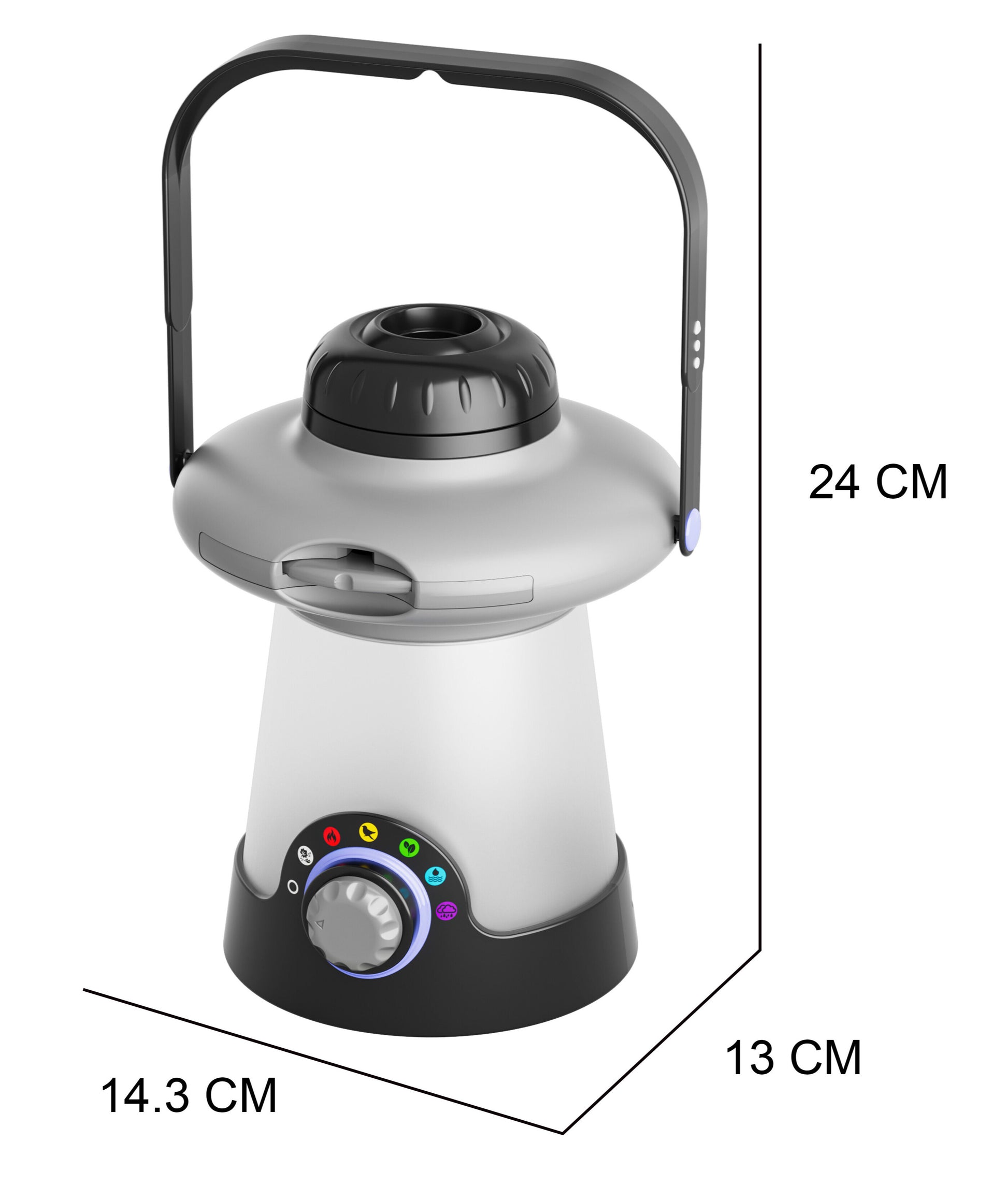 פנס טבע מקרין תמונות ומשמיע צלילי טבע - For Think Road - דוארט | DoArt
