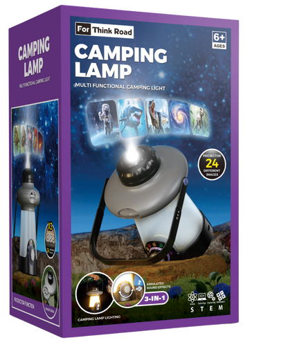 פנס טבע מקרין תמונות ומשמיע צלילי טבע - For Think Road - דוארט | DoArt