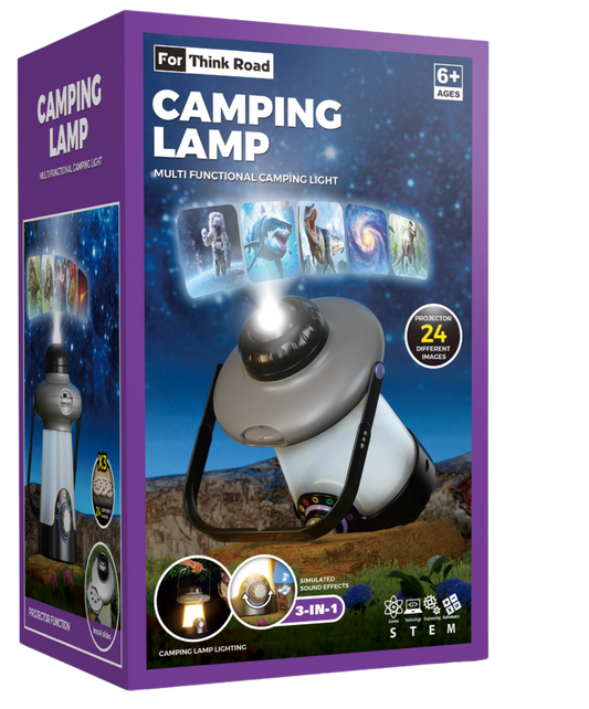 פנס טבע מקרין תמונות ומשמיע צלילי טבע - For Think Road - דוארט | DoArt