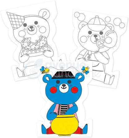 חוברת צביעה גראפי נימו - דובי Avenue Mandarine - דוארט | DoArt