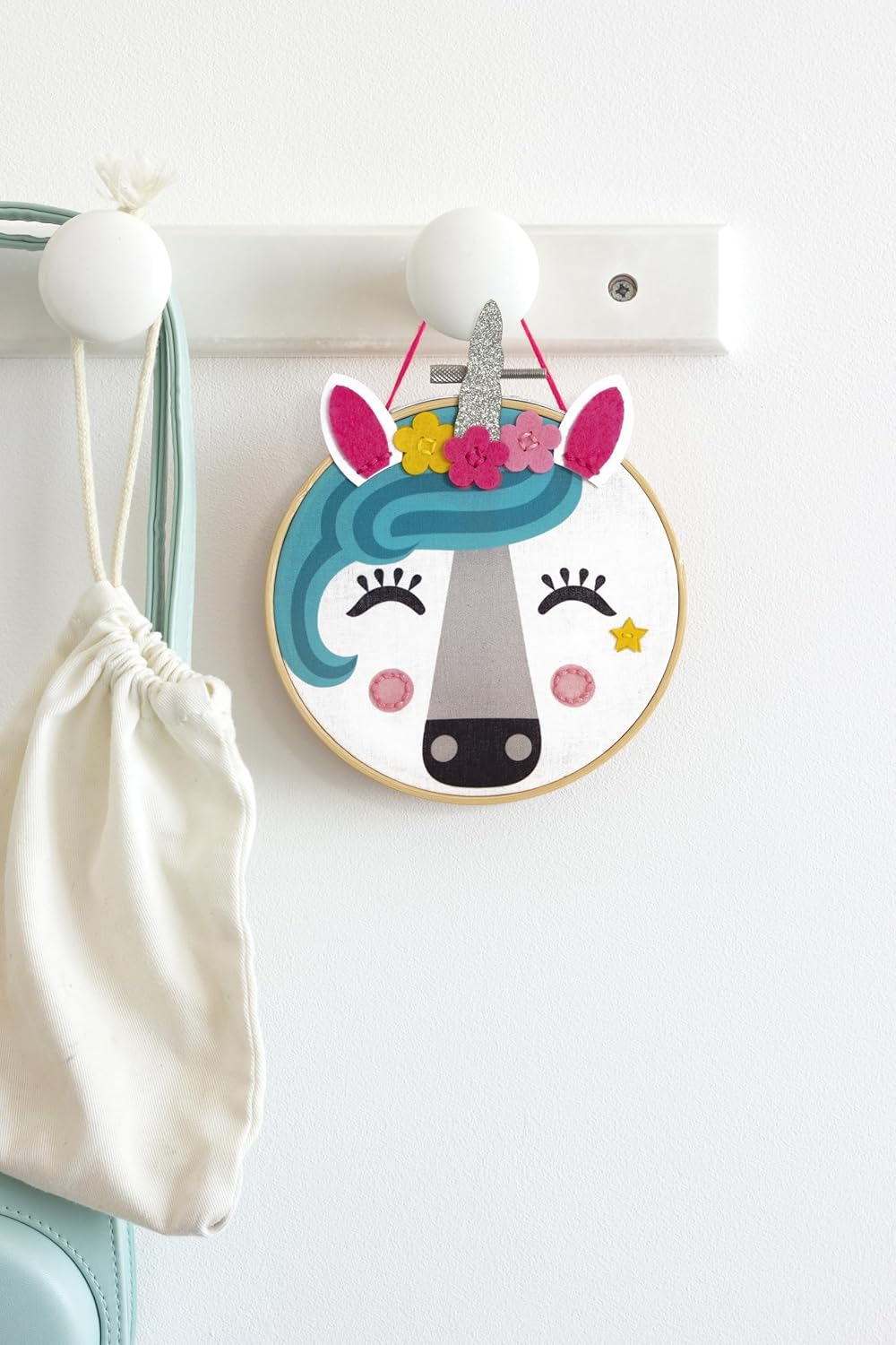 ערכת ריקמה בחישוק - חד קרן Avenue Mandarine - דוארט | DoArt