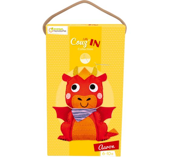 ערכת תפירה בובת בד - אהרון הדרקון Avenue Mandarine - דוארט | DoArt