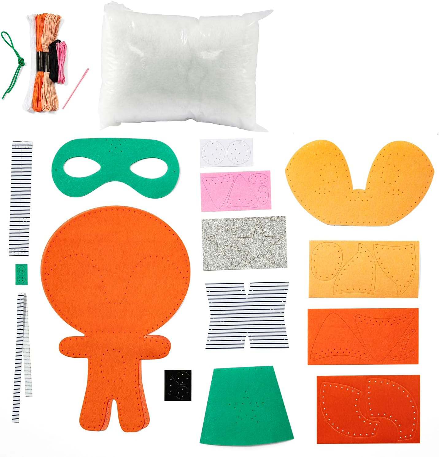 ערכת תפירה בובת פרווה - סשה השועל Avenue Mandarine - דוארט | DoArt