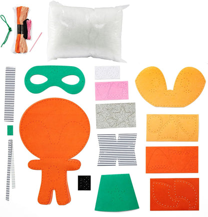 ערכת תפירה בובת פרווה - סשה השועל Avenue Mandarine - דוארט | DoArt