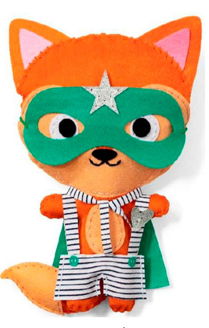 ערכת תפירה בובת פרווה - סשה השועל Avenue Mandarine - דוארט | DoArt