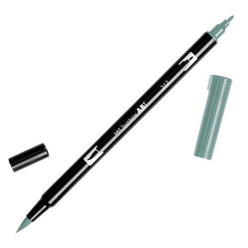 טומבו ABT טוש מכחול דו צדדי - TOMBOW HOLLY GREEN 312