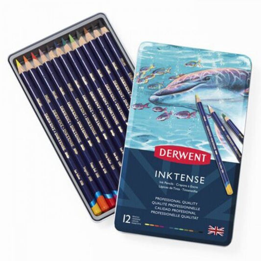 סט 12 עפרונות INKTENSE חברת DERWENT